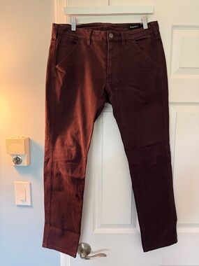 Bonobos Men's Burgundy Stretch Chinos